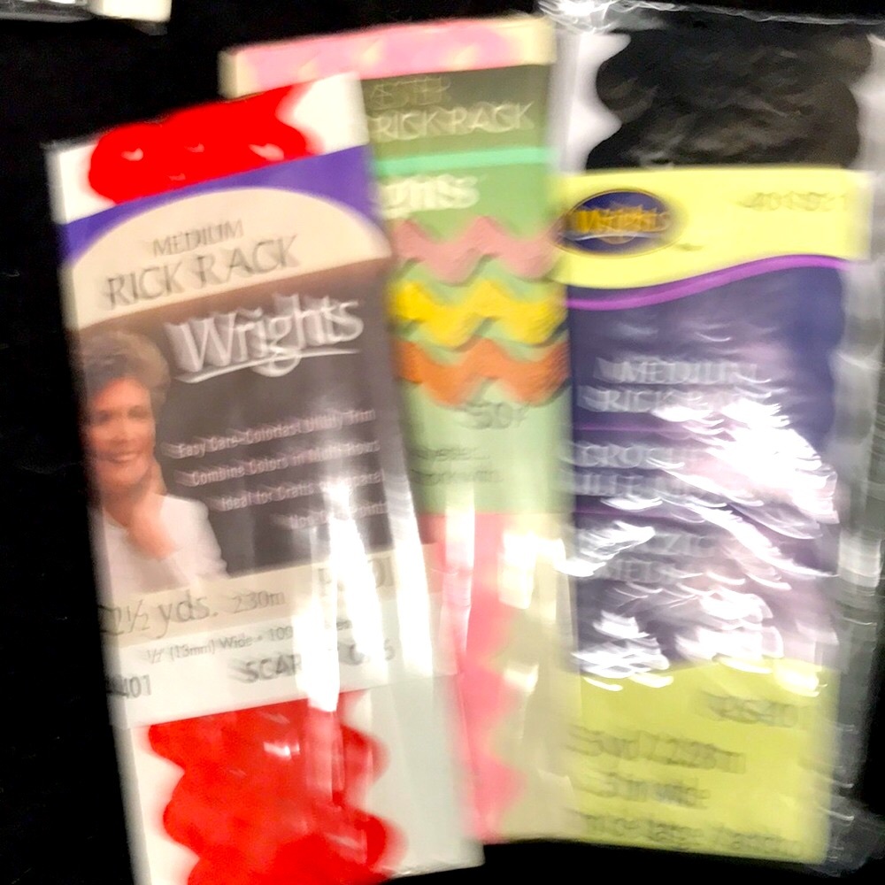 Assorted MAXI PIPING, HEM TAPE, RICK RACK, BIAS TAPE Collection - Picture 4 of 6